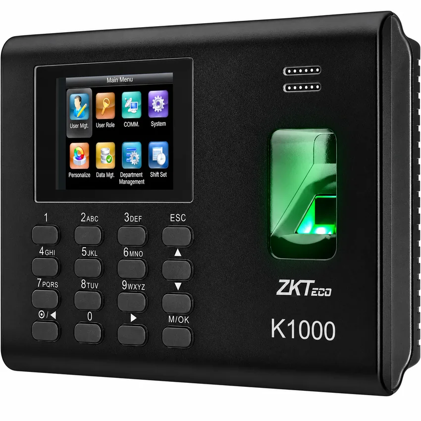 ZKTeco K1000 Pro Fingerprint Attendance product illustration