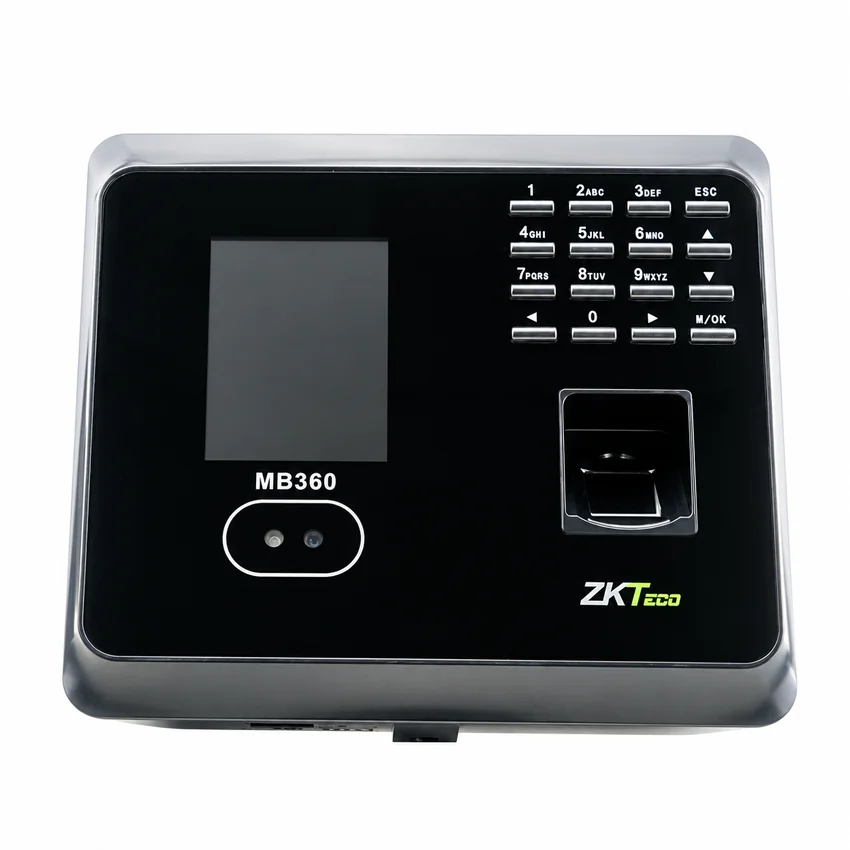 ZKTeco MB360 Face + Fingerprint Attendance product illustration