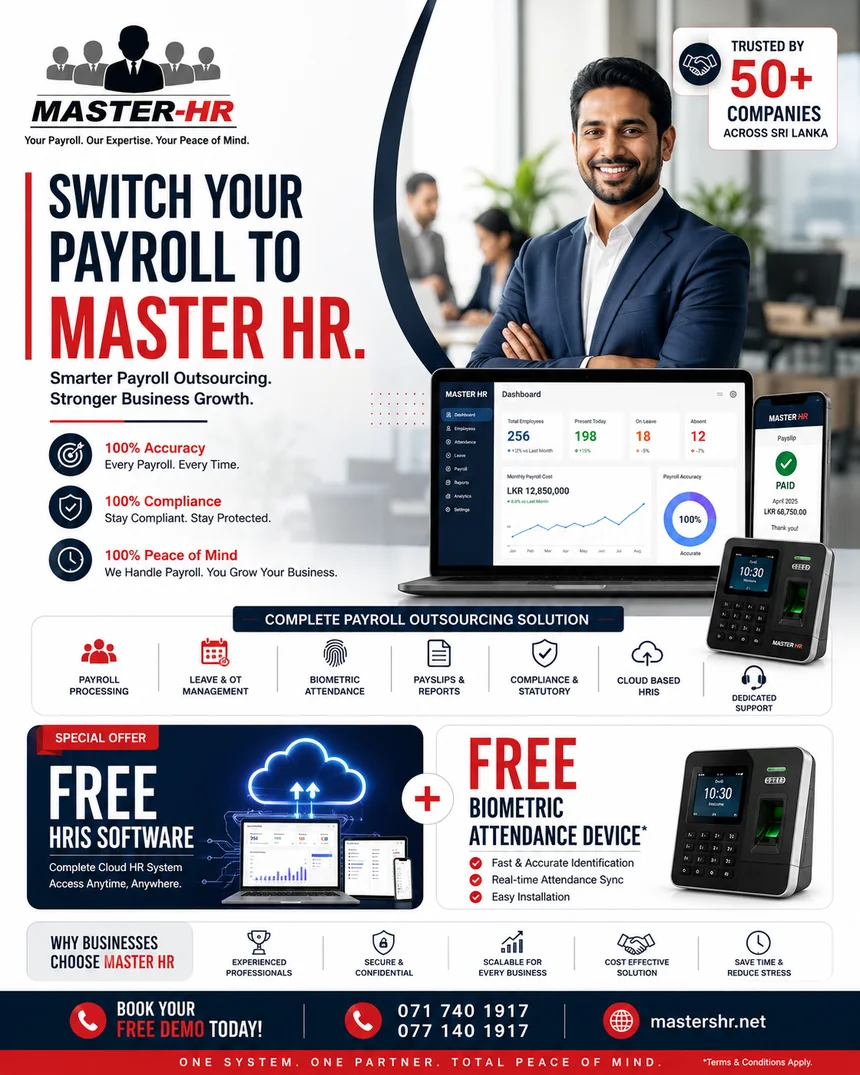 Switch Your Payroll to Master HR campaign